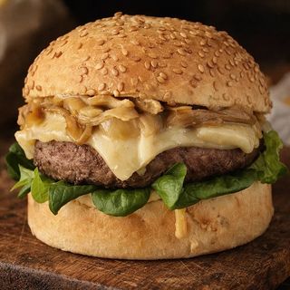 Hamburger con pecorino toscano e miele