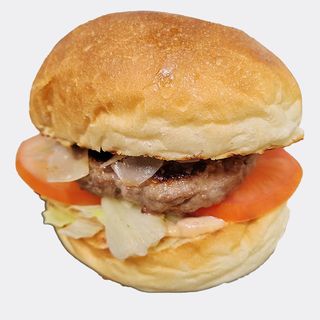 Hambuger home made N 2 con scaglie di Grana Padano D.O.P.