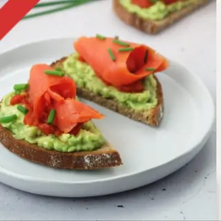 Bruschetta salmone e Avocado