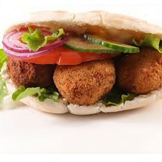 Panino falafel