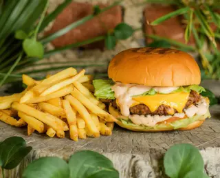 Un-cheese burger