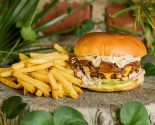 Un-bacon burger