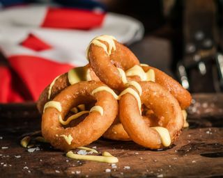 Giant onion rings 5/6 pezzi