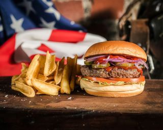 Classic USA burger