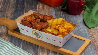 Tex mex nuggets -  fries