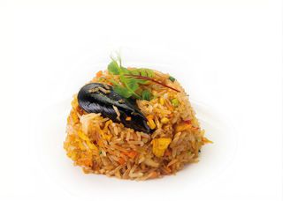 212. Riso con gamberi