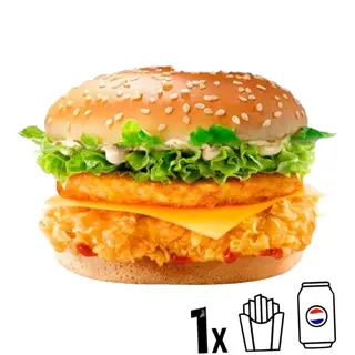 Panino royal chicken - menù