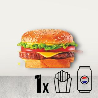 Cheeseburger - menù