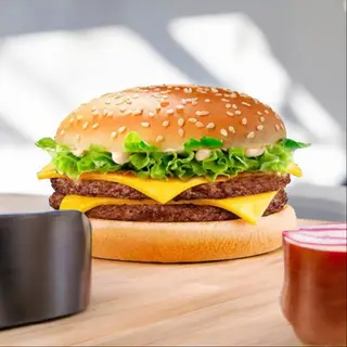 Twin cheeseburger - singolo