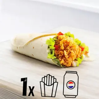 Chicken wrap - menù