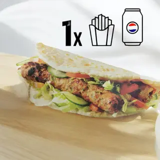 Seekh wrap - menù