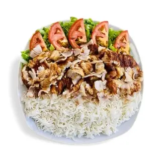 Riso kebab - menù