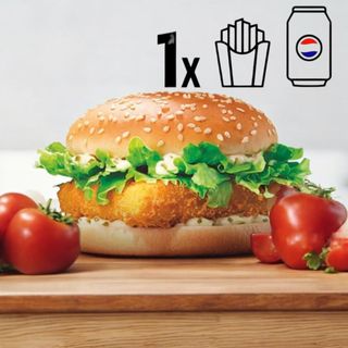 Panino filetto o fish - menù