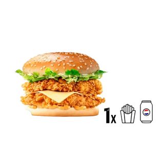 Panino doppio crispy - menù