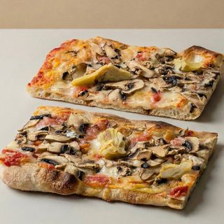 Carciofi e funghi al trancio - 2 pezzi