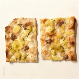 Patate e salsiccia al trancio - 2 pezzi