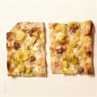 Patate e salsiccia al trancio - 2 pezzi