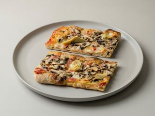 Carciofi e funghi al trancio - 2 pezzi