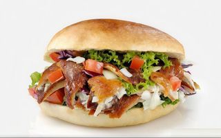 Menù panino kebab