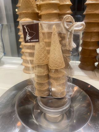 Mini coni arrotolati 10 pezzi