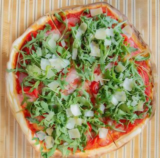 Pomodorini, rucola e grana