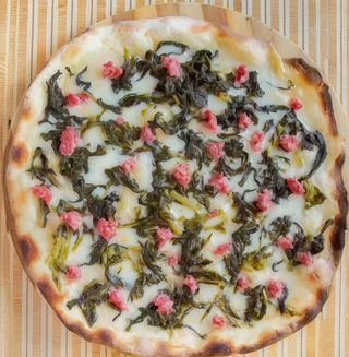 Cime di rape con salsiccia senza glutine