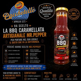 BBQ CARAMELLATA E PICCANTE