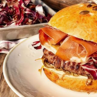 BURGER CREMA DI CARCIOFI AL TARTUFO