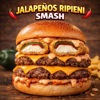 Jalapenos smash burger