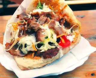 Menù grande con piadina kebab
