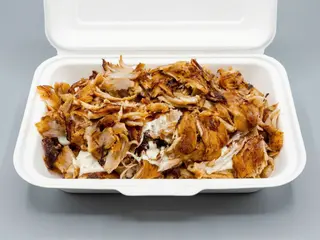 Menù con vaschetta kebab