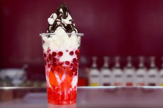 Bubble yogurt medio