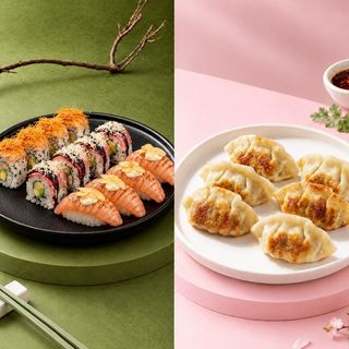 Sushi Box 4 + Ravioli