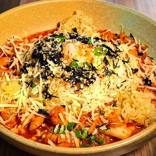 Riso Con Pollo Kimchi Coreano (piccante)