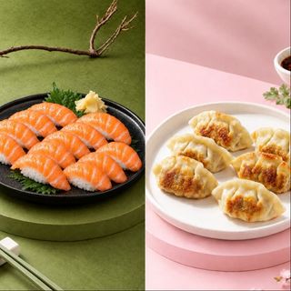 Sushi Box 2 + Ravioli