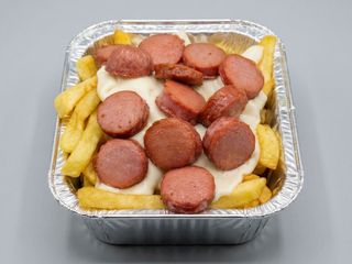 Patate, wurstel, provola - piccola