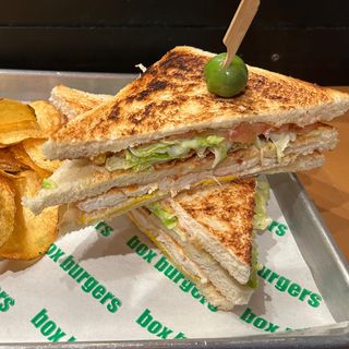 Salmon sandwich