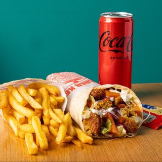 Piadina falafel menù