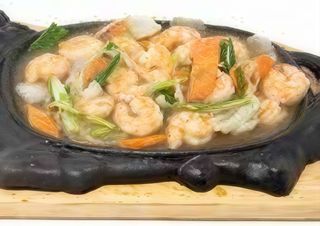 N.262 Gamberi su piastra