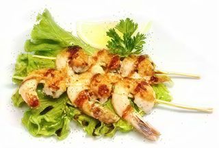 N.271 Spiedini di gamberi mazzancolle