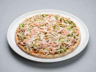 Pizza gamberi 1/4