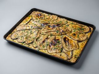 Pizza melanzane piccanti 1/4