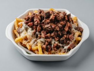 Patatine con carne piccole