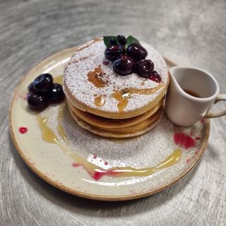 Pancake ai mirtilli