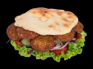 Panino falafel