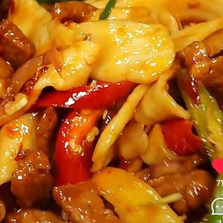 120P-Spaghetti thai con pollo piccante