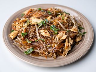 35-Spaghetti di soia con carne piccante