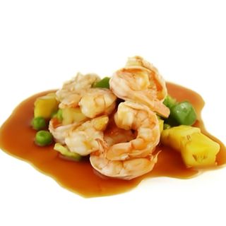 Gamberi in salsa agrodolce