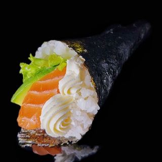 Temaki salmone e Philadelphia
