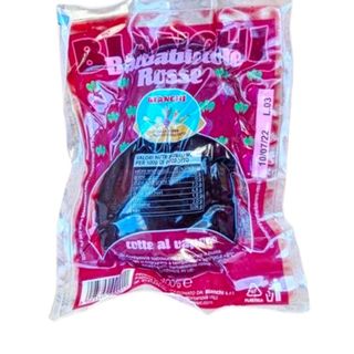 Rapa rossa cotta al vapore 400 g